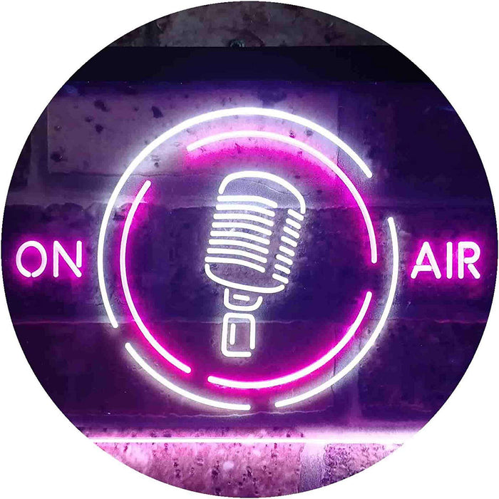 Microphone On Air LED Light Sign - Way Up Gifts