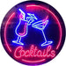 Cocktails LED Light Sign - Way Up Gifts