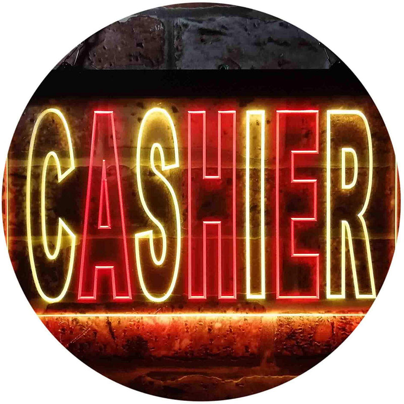 Cashier LED Light Sign - LED Gift Works