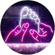Foot Massage LED Light Sign - LED Gift Works