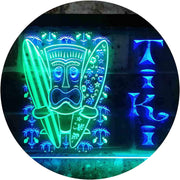 Surf Mask Man Tiki Bar LED Light Sign - LED Gift Works