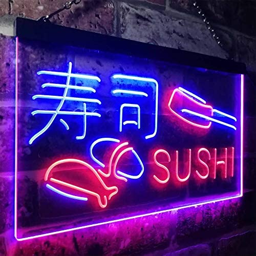 Japanese Food Sushi LED Light Sign - Way Up Gifts
