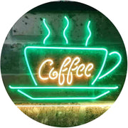Coffee Cup LED Light Sign - LED Gift Works