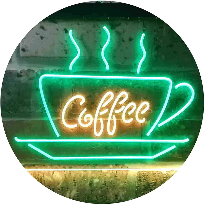 Coffee Cup LED Light Sign - LED Gift Works