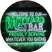 Backyard Bar Welcome Home Bar LED Light Sign - Way Up Gifts