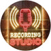 Microphone Recording Studio LED Light Sign - Way Up Gifts