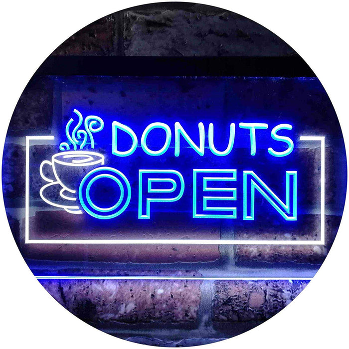 Donuts Open LED Light Sign - Way Up Gifts