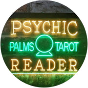 Psychic Palms Tarot Reader LED Light Sign - LED Gift Works