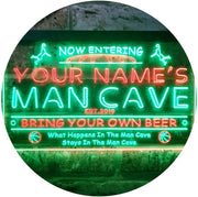 Personalized Sports Basketball Theme Man Cave LED Light Sign - LED Gift Works