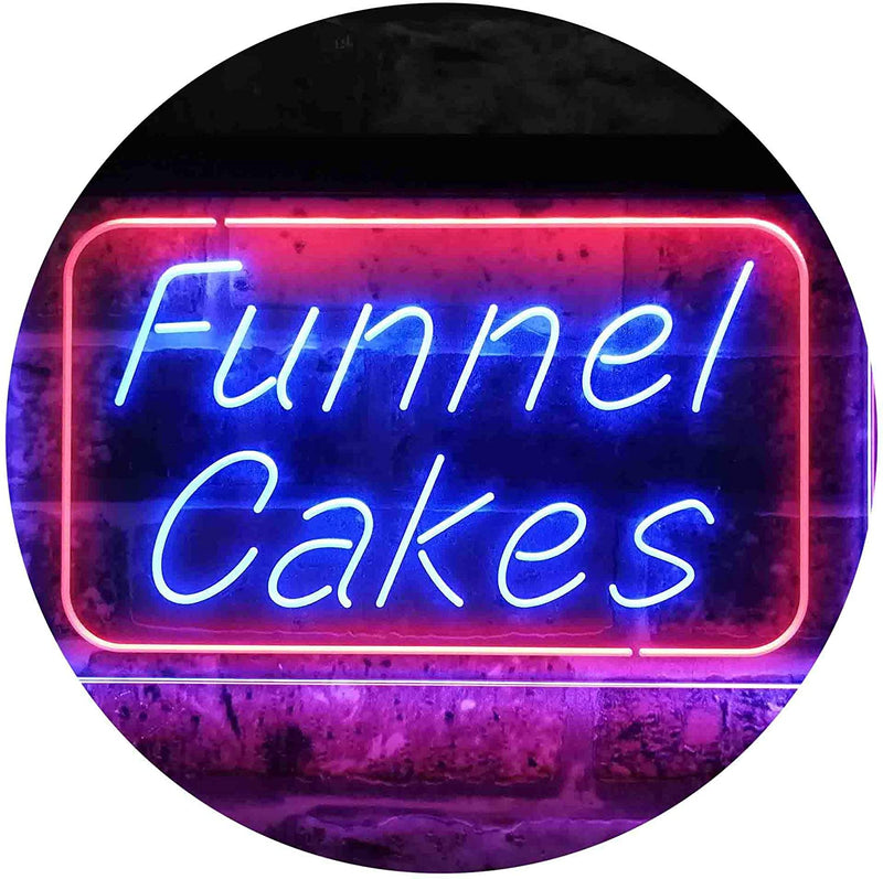 Funnel Cakes LED Light Sign - LED Gift Works