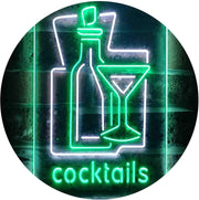 Cocktails Bar LED Light Sign - LED Gift Works