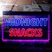 Midnight Snacks LED Light Sign - LED Gift Works