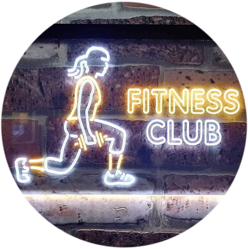 Gym Fitness Club LED Light Sign - LED Gift Works