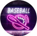 Baseball Man Cave Sports Wall Decor LED Light Sign - Way Up Gifts