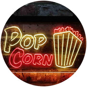 Movie Theater Popcorn LED Light Sign - LED Gift Works
