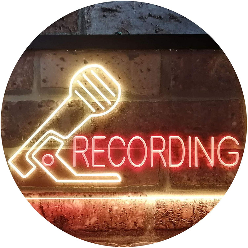 Microphone On Air Recording LED Light Sign - LED Gift Works