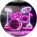 Drum Set Music Instruments LED Light Sign - Way Up Gifts