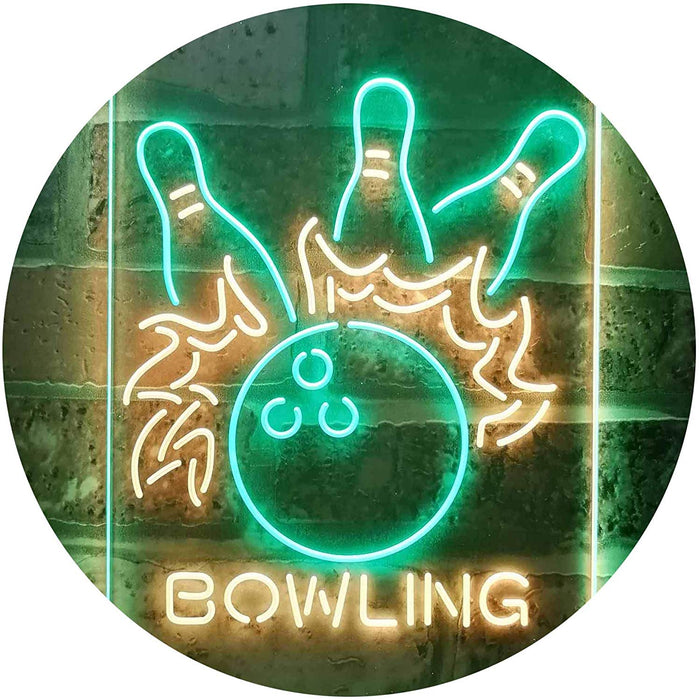 Bowling LED Light Sign - Way Up Gifts