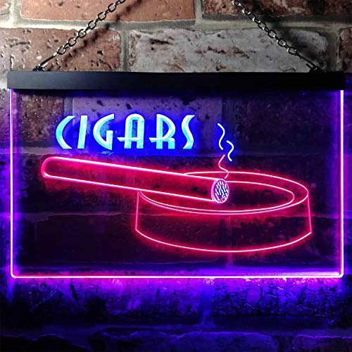 Cigars LED Light Sign - Way Up Gifts