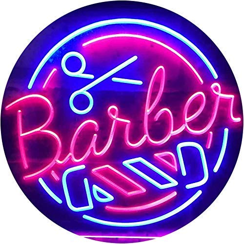 Barber LED Light Sign - LED Gift Works