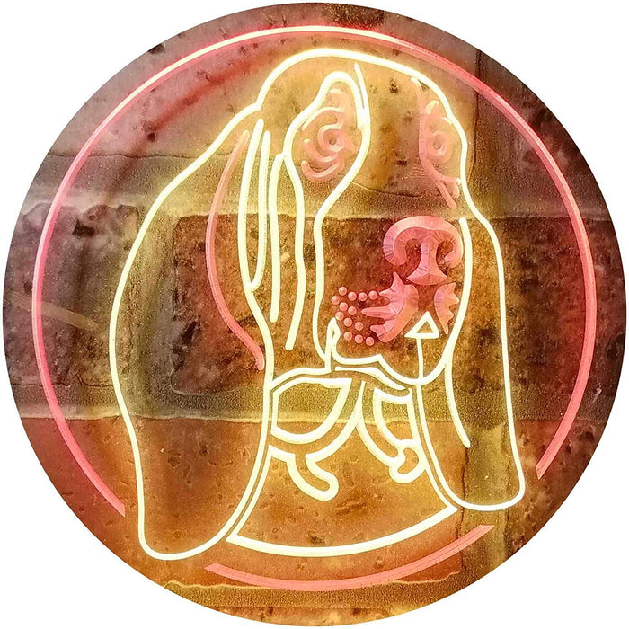 Basset Hound Dog LED Light Sign - Way Up Gifts