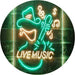 Cowboy Guitar Live Music LED Light Sign - Way Up Gifts