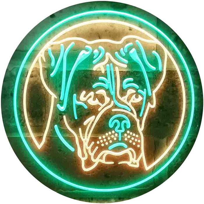 Boxer Dog Decor LED Light Sign - Way Up Gifts