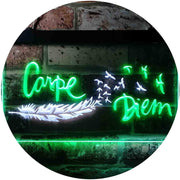 Carpe Diem Seize The Day LED Light Sign - LED Gift Works
