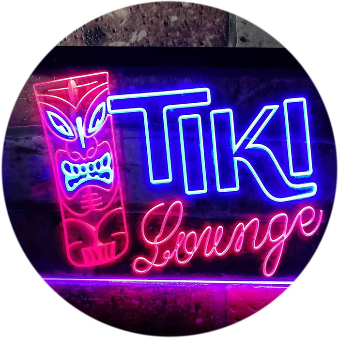 Bar Tiki Lounge LED Light Sign - Way Up Gifts