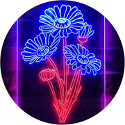 Daisy Flowers LED Light Sign - LED Gift Works