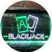 Poker Blackjack LED Light Sign - Way Up Gifts