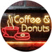 Coffee Donuts LED Light Sign - Way Up Gifts