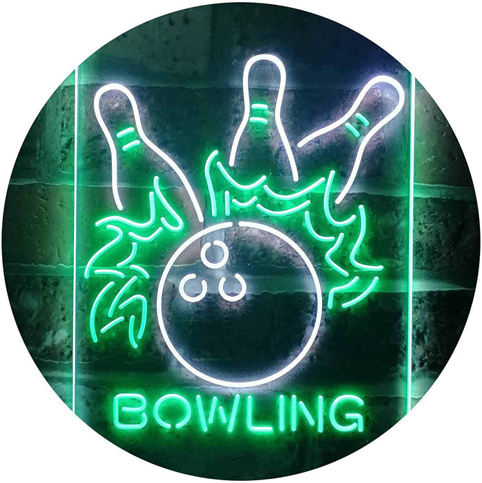 Bowling LED Light Sign - Way Up Gifts