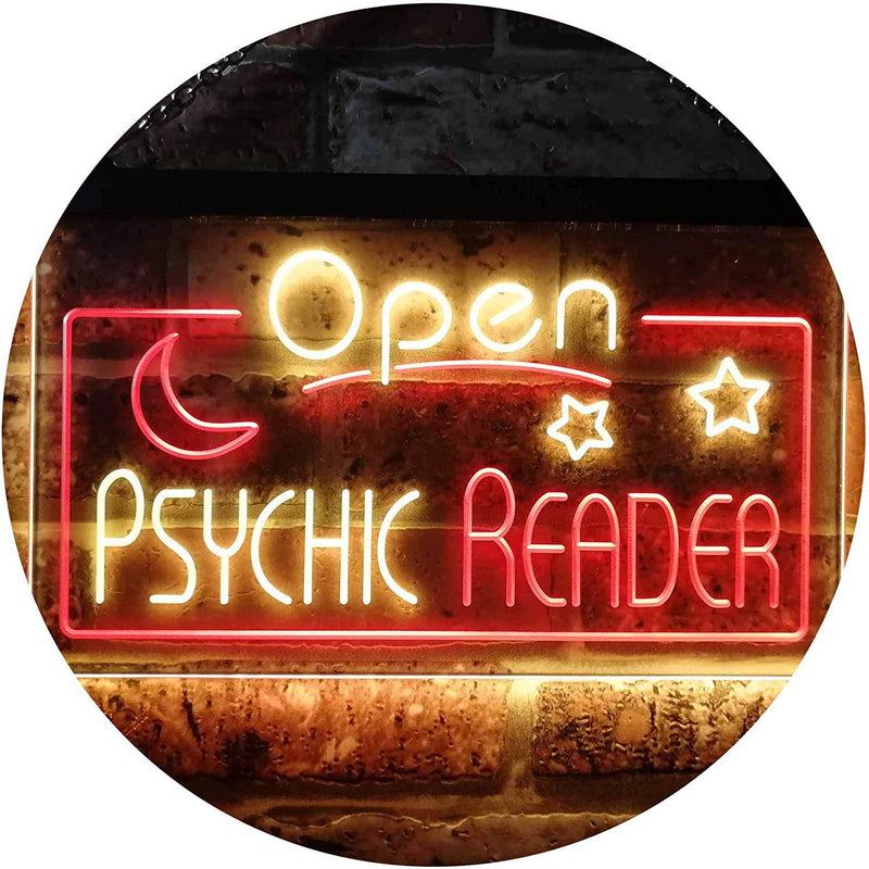 Open Fortune Teller Psychic Reader LED Light Sign - LED Gift Works
