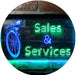 Bicycle Bike Sales Repairs Services LED Light Sign - Way Up Gifts