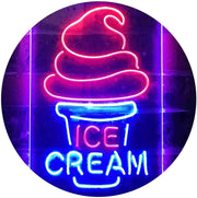 Ice Cream Cones LED Light Sign - LED Gift Works