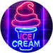 Ice Cream Cones LED Light Sign - Way Up Gifts