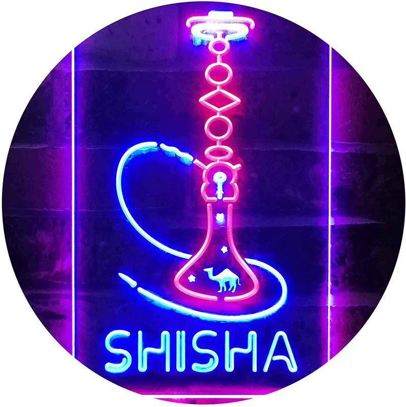 Hookah Shisha LED Light Sign - LED Gift Works