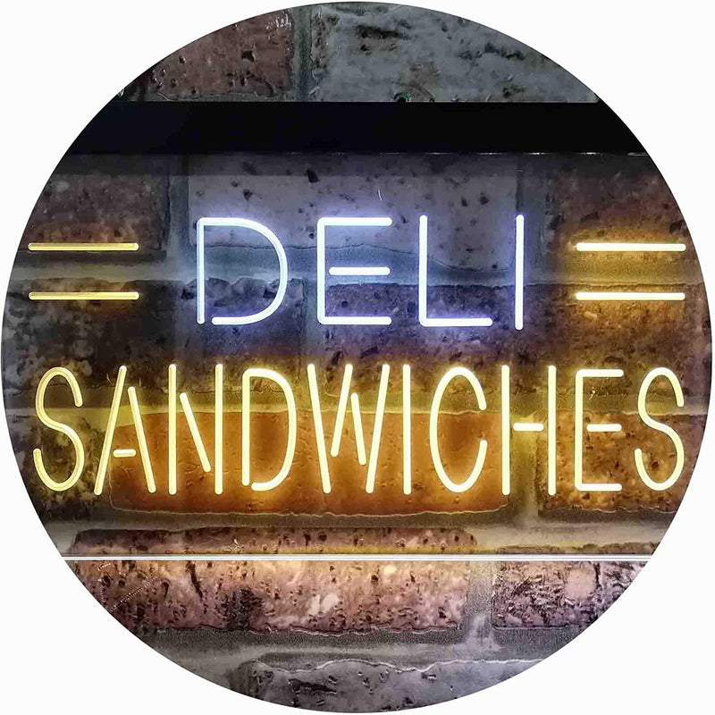 Deli Sandwiches LED Light Sign - LED Gift Works