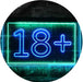 Adults Only 18+ LED Light Sign - Way Up Gifts