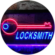 Keys Shop Locksmith LED Light Sign - LED Gift Works