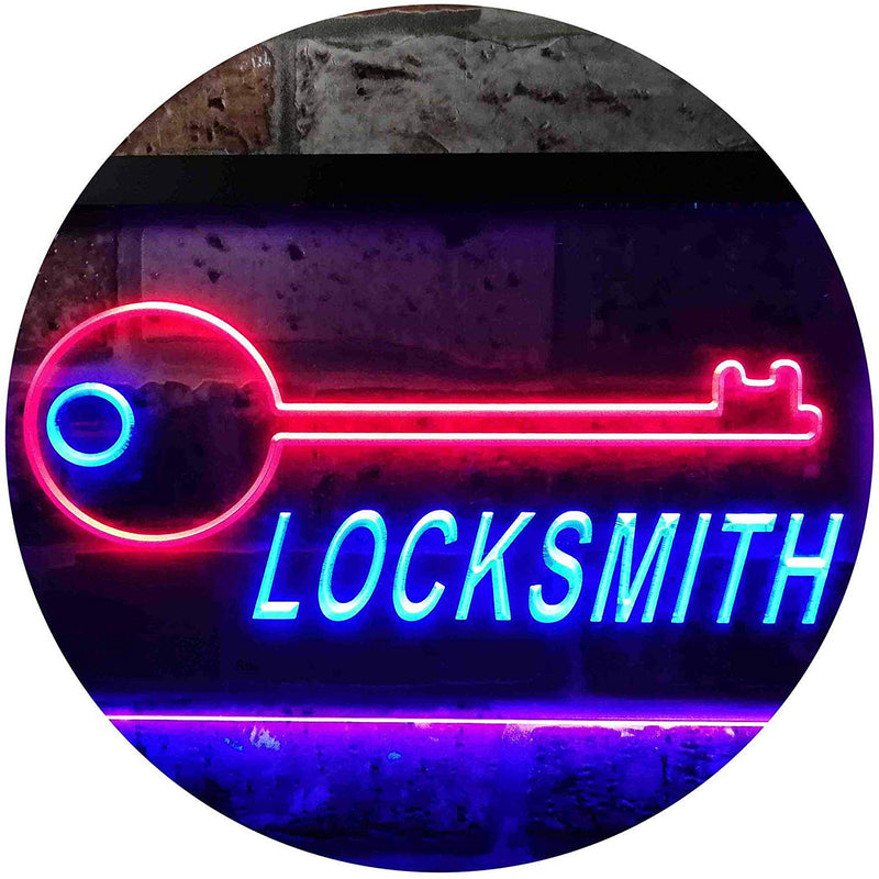Keys Shop Locksmith LED Light Sign - LED Gift Works