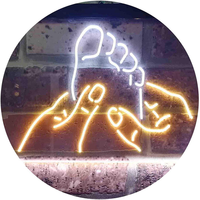 Foot Massage LED Light Sign - Way Up Gifts