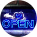 Open Toothbrush Dentist LED Light Sign - Way Up Gifts