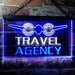 Travel Agency LED Light Sign - Way Up Gifts