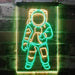 Kids Room Decor Astronaut LED Light Sign - Way Up Gifts
