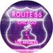 Chicago to Los Angeles Route 66 LED Light Sign - Way Up Gifts