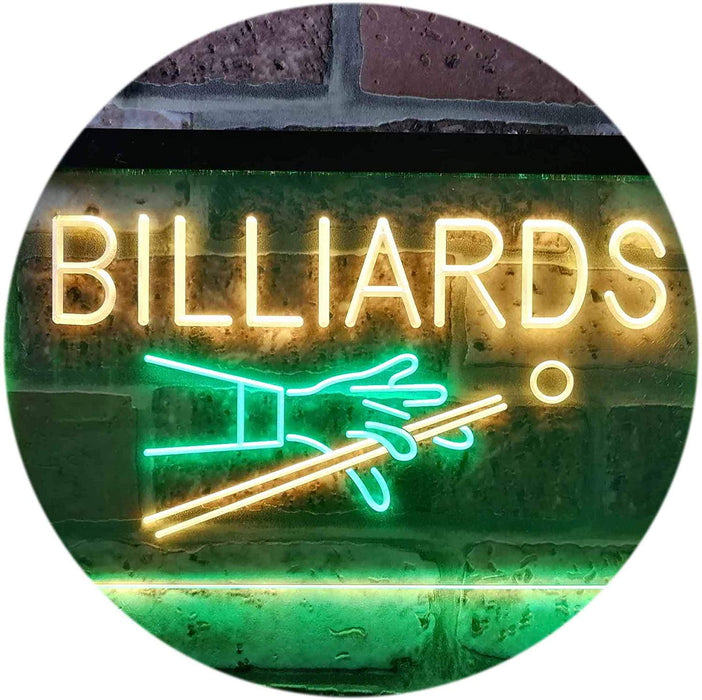 Pool Billiards LED Light Sign - Way Up Gifts