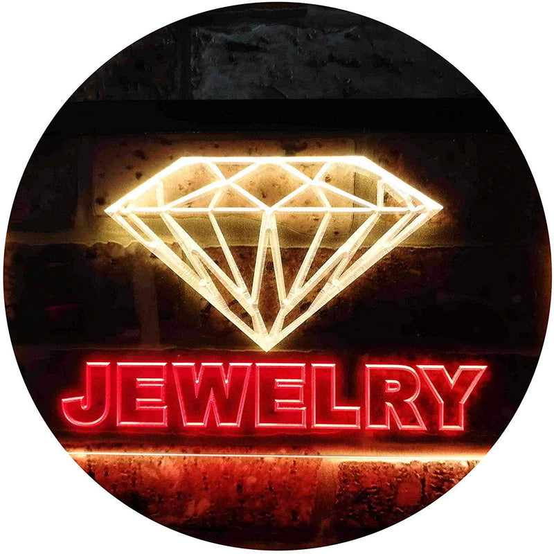 Diamonds Jewelry LED Light Sign - LED Gift Works