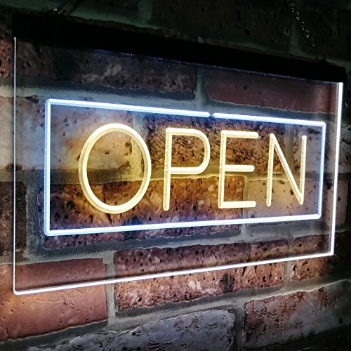 Open LED Light Sign - LED Gift Works